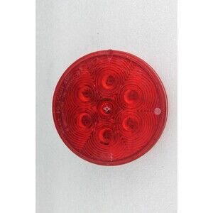 TruckLite 4050 4” Oval Red LED Light Tail Stop & Turn Signal-Stat Top 12V